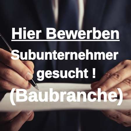 Subunternehmer gesucht (1)